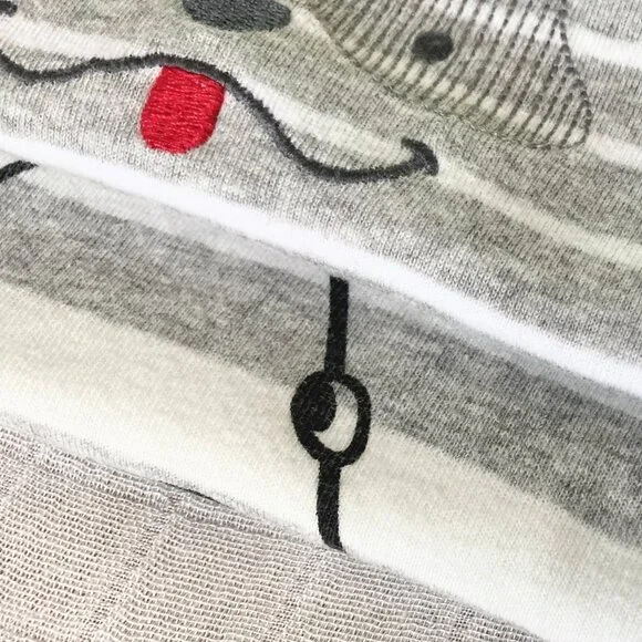 Baby Bundle/Lot 3-6M - Grey Stripes - Carter's/Gap - T-shirt/Bodsuit Set - Picture 9 of 9